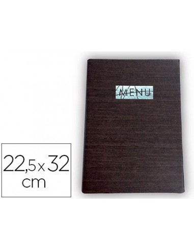 Porta menus liderpapel pu con...