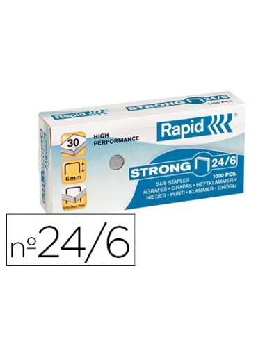 Grapas rapid nº 24/6 strong...