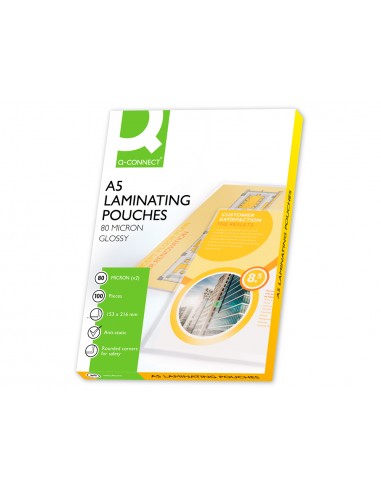 Bolsa de plastificar q-connect 153 x...