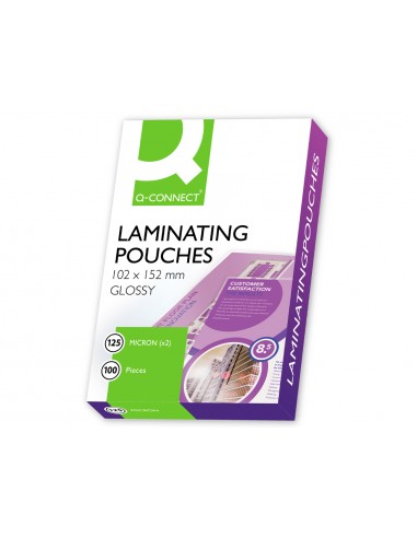 Bolsa de plastificar q-connect 102 x...