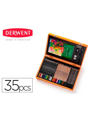 Estuche de pintura derwent academy...