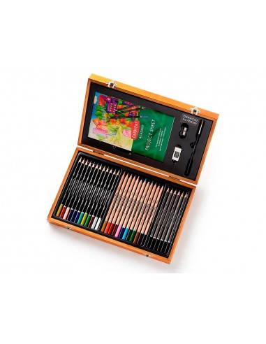 Estuche de pintura derwent academy...