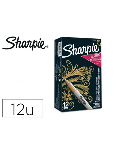 Rotulador sharpie permanente fino...