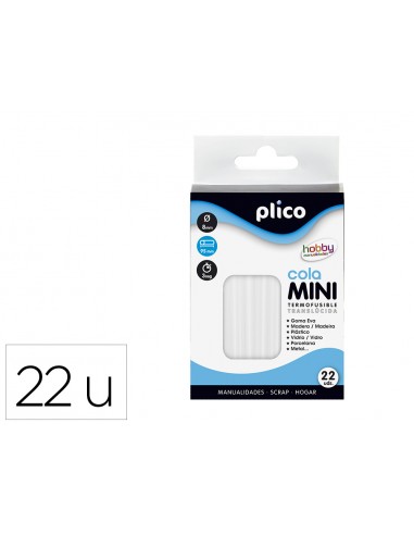 Barra termofusible plico mini...