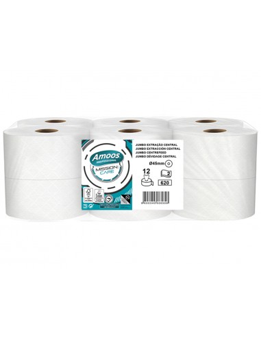 Papel higienico amoos jumbo...