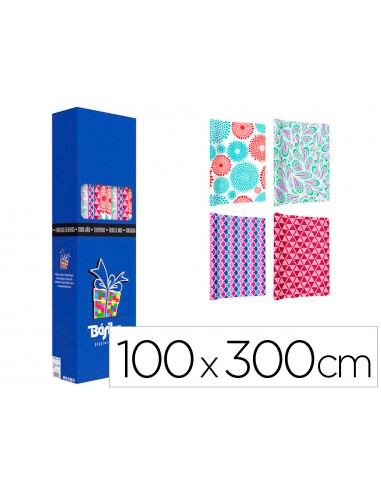 Papel de regalo basika todo año rollo...