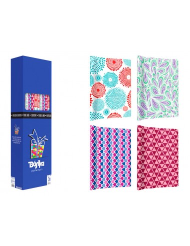 Papel de regalo basika todo año rollo...