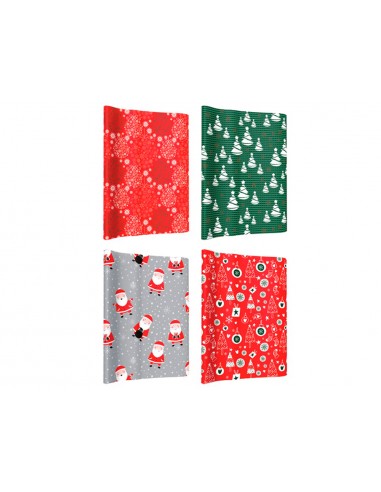 Papel de regalo basika navidad rollo...