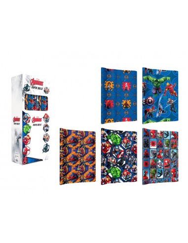 Papel de regalo basika marvel rollo...