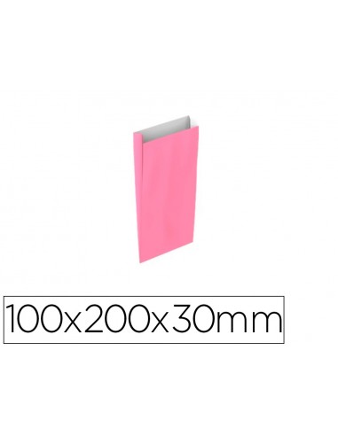 Sobre papel basika celulosa rosa con...