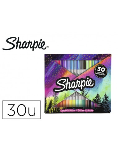 Rotulador sharpie fine blister 30...