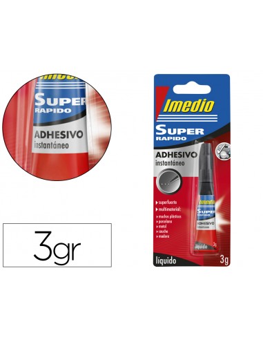 Pegamento imedio super rapido...