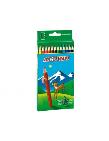 Lapices de colores alpino 654 caja de...