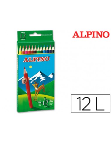 Lapices de colores alpino 654 caja de...