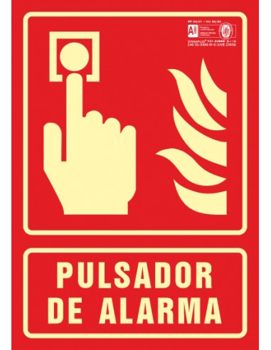 Pictograma syssa señal de pulsador de...