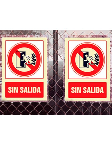 Pictograma syssa señal de no hay...