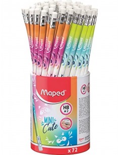 Lapices de grafito maped hb...