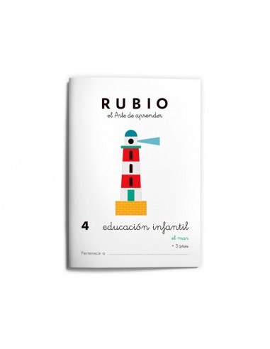 Cuaderno rubio educacion infantil 4...