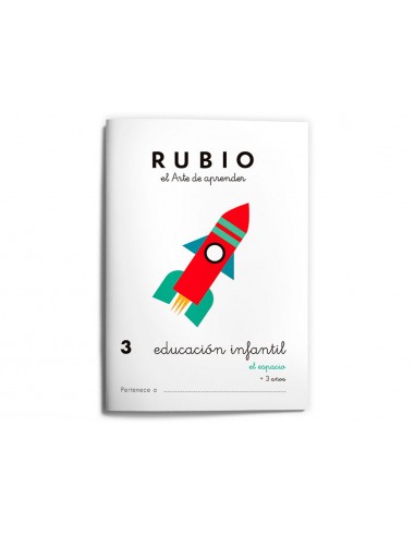 Cuaderno rubio educacion infantil 3...