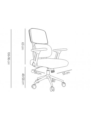 Silla q-connect oficina lucca malla...