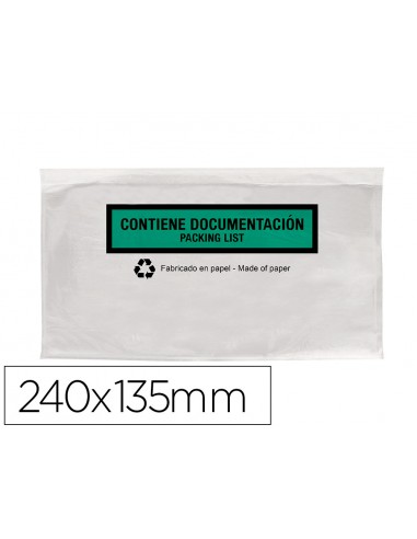 Sobre autoadhesivo q-connect...