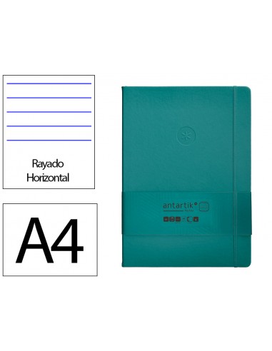 Cuaderno con gomilla antartik notes...