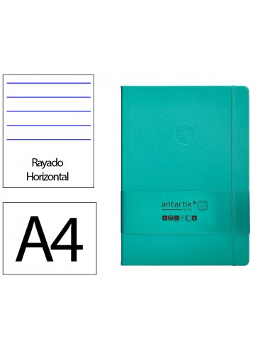 Cuaderno con gomilla antartik notes...