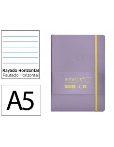 Cuaderno con gomilla...