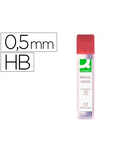 Minas q-connect grafito 0,5 mm hb...