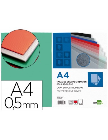 Tapa encuadernacion liderpapel...