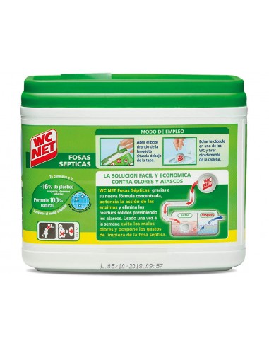 Elimina olores wc net fosas septicas...