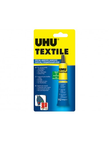 Pegamento uhu especial textil tubo 20...