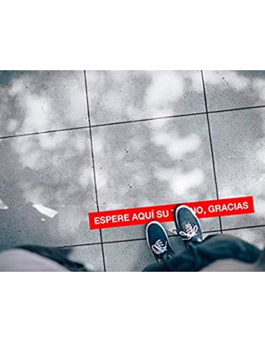 Cinta de señalizacion adhesiva apli...