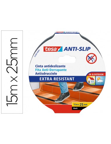 Cinta antideslizante adhesiva tesa...
