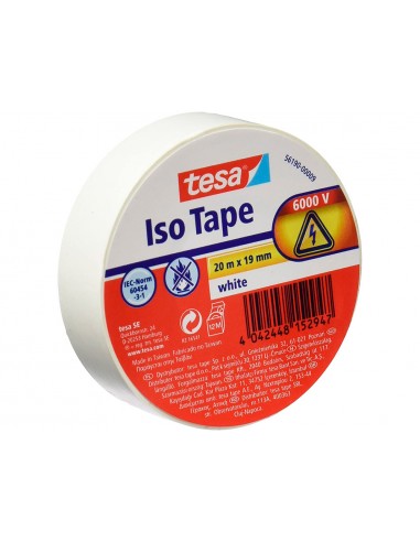 Cinta adhesiva aislante tesa 20 mt x...