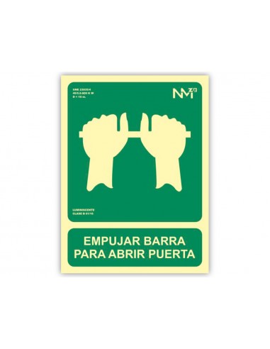 Pictograma archivo 2000 empujar barra...