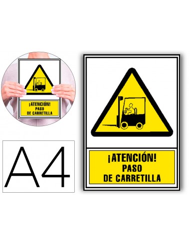 Pictograma archivo 2000 atencion paso...