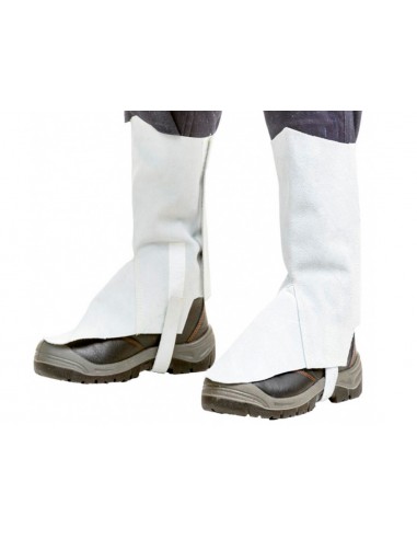 Polaina para soldador faru cuero al...