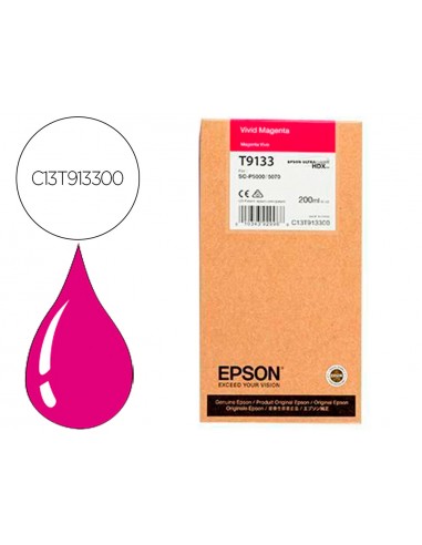 Ink-jet epson t9133 vivid magenta ink...