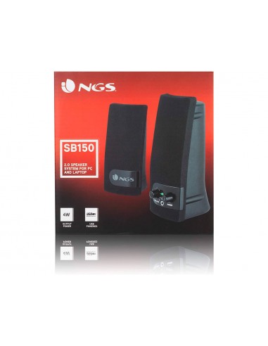 Altavoz ngs multimedia 2.0 rms 2w...