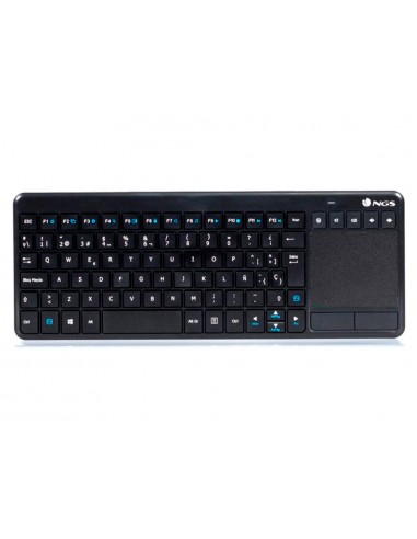Teclado ngs warrior inalambrico touch...