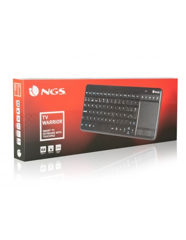 Teclado ngs warrior inalambrico touch...