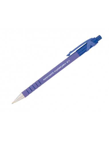 Boligrafo flexgrip retractil azul