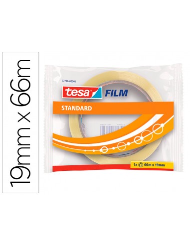 Cinta adhesiva tesa standard 66 mt x...
