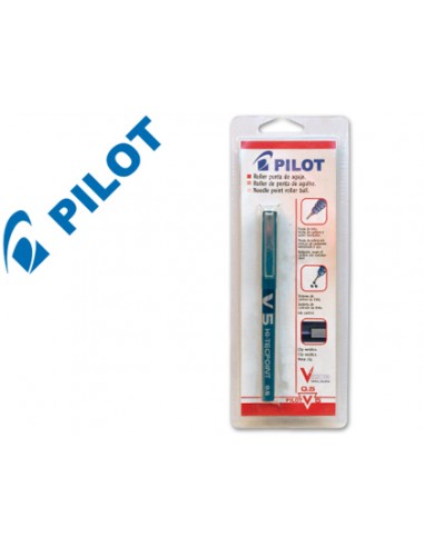 Rotulador pilot v-5 azul blister de 1...