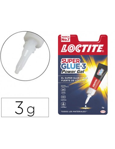 Pegamento loctite power gel 3 gr...