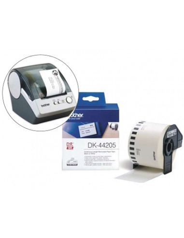 Etiqueta brother dk44205 cinta papel...