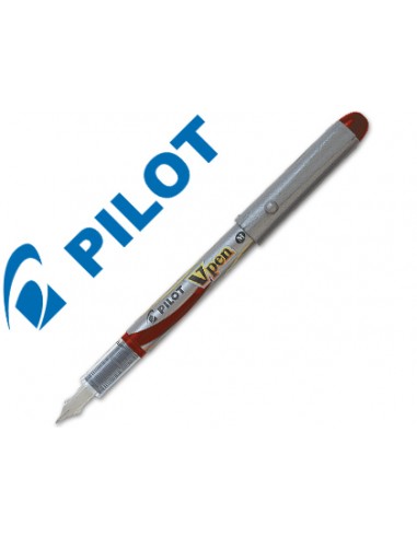 Pluma pilot v pen silver desechable...