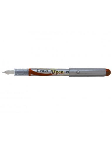 Pluma pilot v pen silver desechable...