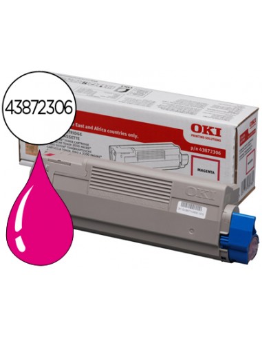 Toner oki c5650/5750 magenta 2000 pag...